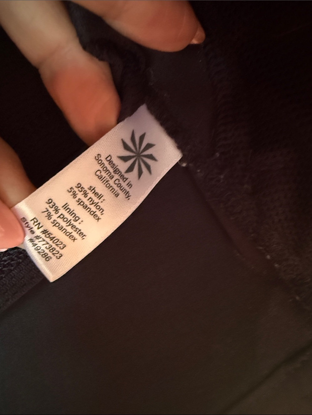 Athleta Black Athletic Skort with Inner Shorts - Picture 3 of 7